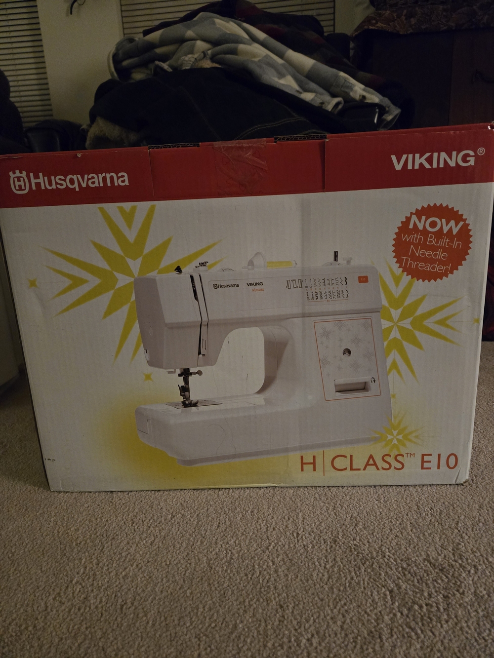 Husqvarna Viking H|Class E10 White Sewing Machine